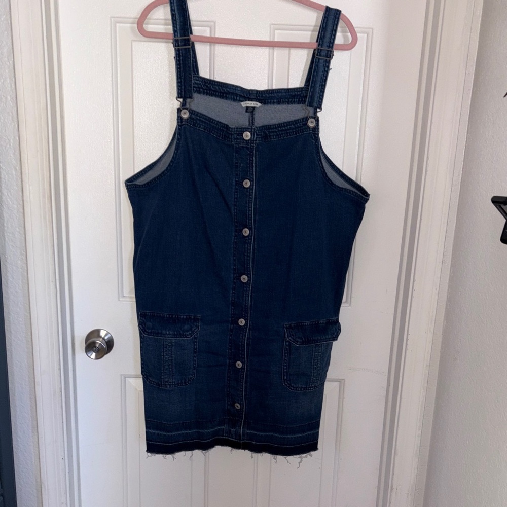 American Eagle Outfitters Blue Denim Dress